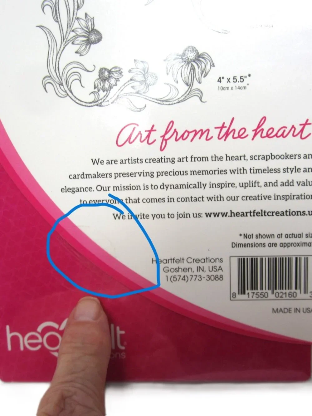 Heartfelt Creations Blossoming Coneflower Craft Dies & Cling Stamps NEW Floral